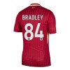 Maglia Liverpool Conor Bradley 84 Prima Divisa 2024-25 Maglia Liverpool Conor Bradley 84 Prima Divisa 2024-25